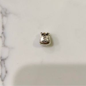 Pandora bracelet money bag charm